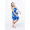 imageMatchable Family Hawaiian Luau Men Women Girl Boy Clothes in Hibiscus BlueGirl Shift