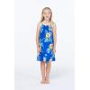 imageMatchable Family Hawaiian Luau Men Women Girl Boy Clothes in Hibiscus BlueGirl Shift