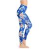 imageMatchable Family Hawaiian Luau Men Women Girl Boy Clothes in Hibiscus BlueWomen Leggings