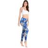 imageMatchable Family Hawaiian Luau Men Women Girl Boy Clothes in Hibiscus BlueWomen Leggings
