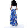 imageMatchable Family Hawaiian Luau Men Women Girl Boy Clothes in Hibiscus BlueWomen Wide Leg Pants