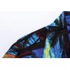 imageMens Hawaiian Shirt Aloha ShirtSunset Blue
