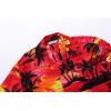 imageMens Hawaiian Shirt Aloha ShirtSunset Red