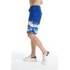 imageMens Spandex Hawaiian Beach Board Shorts with Zipped Pocket in Flamingo PartyDiamond Head Navy