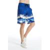 imageMens Spandex Hawaiian Beach Board Shorts with Zipped Pocket in Flamingo PartyDiamond Head Navy
