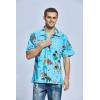 imageHawaii Hangover Mens Hawaiian Shirt Aloha Shirt Christmas Shirt SantaChristmas Shirt Santa Turquoise