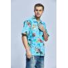 imageHawaii Hangover Mens Hawaiian Shirt Aloha Shirt Christmas Shirt SantaChristmas Shirt Santa Turquoise