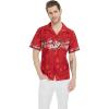 imageHawaii Hangover Mens Hawaiian Shirt Aloha Shirt Christmas Shirt SantaChristmas Shirt Cross Santa Red