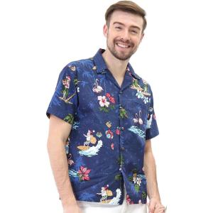 imageHawaii Hangover Mens Hawaiian Shirt Aloha Shirt Christmas Shirt SantaChristmas Shirt Santa Navy
