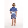 imageHawaii Hangover Boy Aloha Luau Shirt Cabana Set in DiamoneHead Palms Beach in NavyDiamonehead Palms Beach in Navy