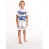 imageHawaii Hangover Boy Aloha Luau Shirt Cabana Set in DiamoneHead Palms Beach in NavyDiamonehead Palms Beach in White