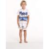 imageHawaii Hangover Boy Aloha Luau Shirt Cabana Set in DiamoneHead Palms Beach in NavyDiamonehead Palms Beach in White