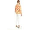 imageHawaii Hangover Mens Hawaiian Long Sleeve Shirt Aloha Shirt Flamingo in Love WhiteVintage Classic Hibiscus  Orange