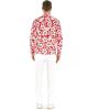 imageHawaii Hangover Mens Hawaiian Long Sleeve Shirt Aloha Shirt Flamingo in Love WhiteVintage Classic Hibiscus  Red