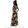 imageMatchable Couple Hawaiian Luau Shirt or Wide Legged with Pockets Jumpsuit in Rafelsia BlackWomen Rafelsia Black