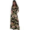 imageMatchable Couple Hawaiian Luau Shirt or Wide Legged with Pockets Jumpsuit in Rafelsia BlackWomen Rafelsia Black