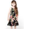 imageMatchable Family Hawaiian Luau Men Women Girl Boy Clothes in Black RafelsiaGirl Shift