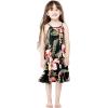 imageMatchable Family Hawaiian Luau Men Women Girl Boy Clothes in Black RafelsiaGirl Shift