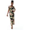 imageMatchable Family Hawaiian Luau Men Women Girl Boy Clothes in Black RafelsiaWomen Cap Sleeve