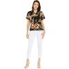imageMatchable Family Hawaiian Luau Men Women Girl Boy Clothes in Black RafelsiaWomen Lady Aloha Shirt