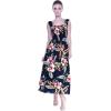 imageMatchable Family Hawaiian Luau Men Women Girl Boy Clothes in Black RafelsiaWomen Maxi Tank