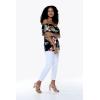 imageMatchable Family Hawaiian Luau Men Women Girl Boy Clothes in Black RafelsiaWomen Offshoulder Ruffle Top