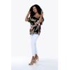 imageMatchable Family Hawaiian Luau Men Women Girl Boy Clothes in Black RafelsiaWomen Offshoulder Ruffle Top