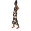 imageMatchable Family Hawaiian Luau Men Women Girl Boy Clothes in Black RafelsiaWomen Sweet Heart Maxi