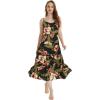 imageMatchable Family Hawaiian Luau Men Women Girl Boy Clothes in Black RafelsiaWomen Tiered