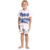 imageHawaii Hangover Boy Aloha Luau Shirt Cabana Set in DiamoneHead Palms Beach in NavyDiamonehead Palms Beach in White