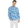 Vintage Classic Hibiscus  Blue