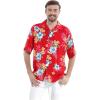 imageHawaii Hangover Mens Hawaiian Shirt Aloha Shirt Hibiscus RedHibiscus Red