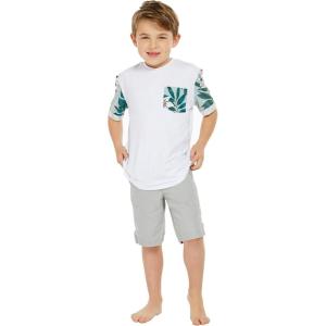 imageKids Hawaiian TShirt Aloha TShirt Mint ForestMint Forest