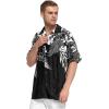 imageHawaii Hangover Mens Hawaiian Shirt Aloha Shirt Floral Edge in Assorted ColorsBlack