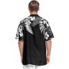 imageHawaii Hangover Mens Hawaiian Shirt Aloha Shirt Floral Edge in Assorted ColorsBlack