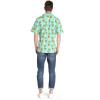 imageHawaii Hangover Mens Hawaiian Shirt Aloha Shirt Floral Edge in Assorted ColorsHalloween Pineapple Skull With Sunglasses