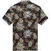 imageHawaii Hangover Mens Hawaiian Shirt Aloha Shirt Floral Edge in Assorted ColorsLeaves in Black