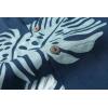 imageHawaii Hangover Mens Hawaiian Shirt Aloha Shirt Floral Edge in Assorted ColorsPalm Leaves in Blue