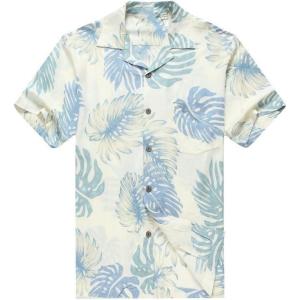 imageHawaii Hangover Mens Hawaiian Shirt Aloha Shirt Floral Edge in Assorted ColorsPalm Leaves in White