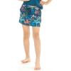 imageGirls Hawaiian Athletic Sportswear Skorts with Builtin Tights in Floral PatternsCrayon Palms Green