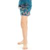 imageGirls Hawaiian Athletic Sportswear Skorts with Builtin Tights in Floral PatternsCrayon Palms Green