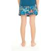 imageGirls Hawaiian Athletic Sportswear Skorts with Builtin Tights in Floral PatternsCrayon Palms Green