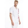 imageHawaii Hangover Mens Hawaiian Aloha Premium Cotton Shirt Orchid Paradise in NavyWatercolor Orchid