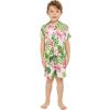imageMatchable Family Hawaiian Luau Men Women Girl Boy Clothes in Lotus and OrchidBoy Short Sleeve