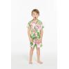 imageMatchable Family Hawaiian Luau Men Women Girl Boy Clothes in Lotus and OrchidBoy Short Sleeve