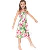 imageMatchable Family Hawaiian Luau Men Women Girl Boy Clothes in Lotus and OrchidGirl Elastic Top Strap