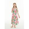 imageMatchable Family Hawaiian Luau Men Women Girl Boy Clothes in Lotus and OrchidGirl Maxi Tiered
