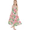 imageMatchable Family Hawaiian Luau Men Women Girl Boy Clothes in Lotus and OrchidGirl Maxi Tiered