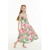 imageMatchable Family Hawaiian Luau Men Women Girl Boy Clothes in Lotus and OrchidGirl Maxi Tiered