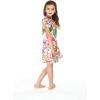 imageMatchable Family Hawaiian Luau Men Women Girl Boy Clothes in Lotus and OrchidGirl Simple Muumuu Ruffle
